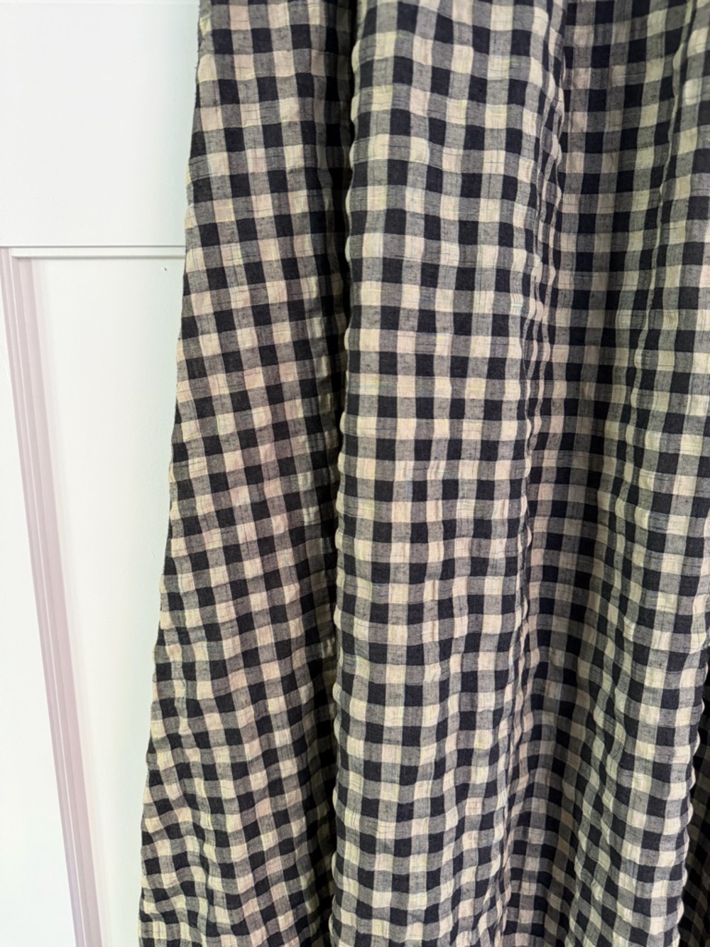 Princess Polly Black and Cream Gingham Maxi Dress - Picture 2 of 6
